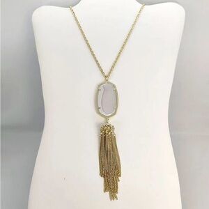 Kendra Scott Gold Tassel Rayne Necklace NWT